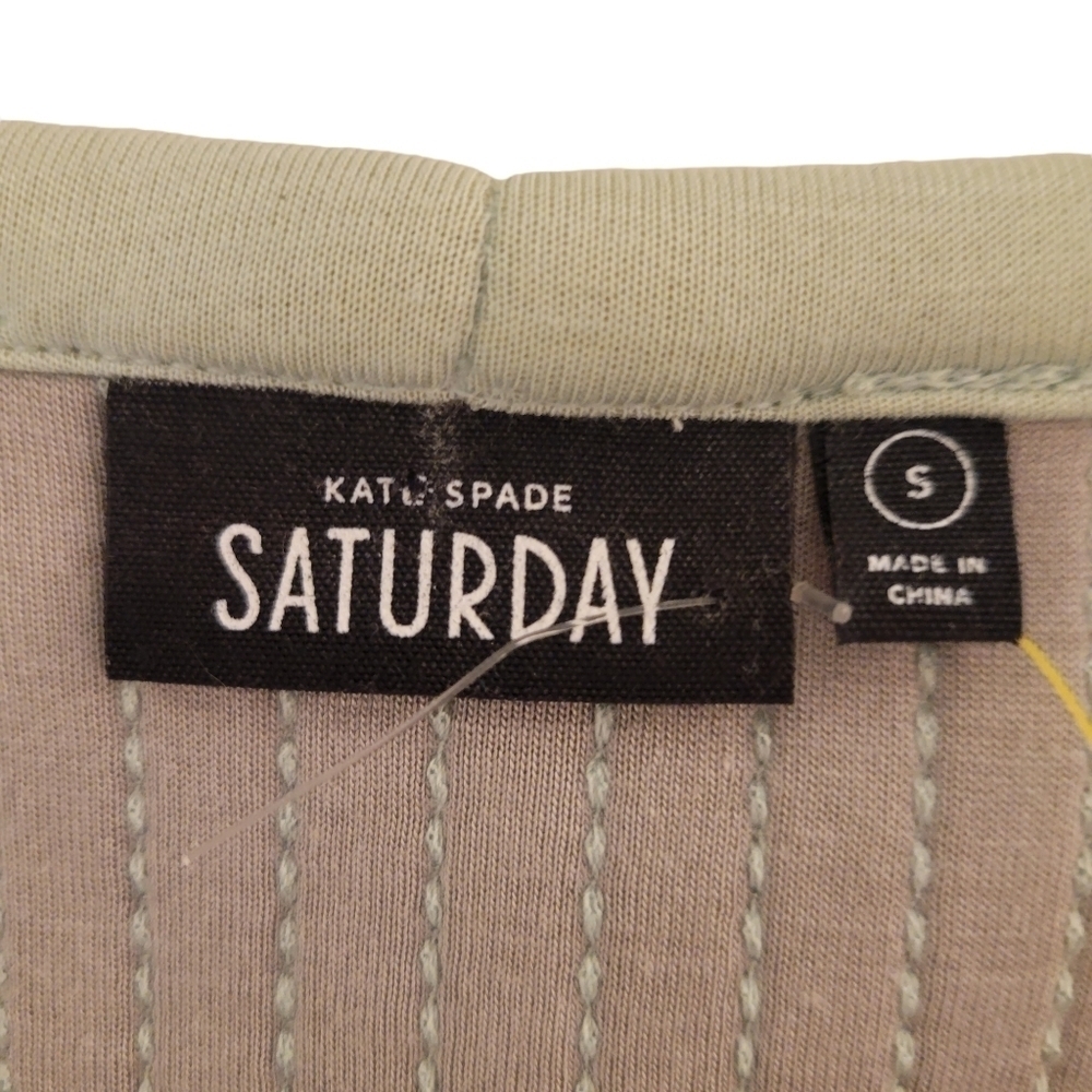 Kate Spade Saturday Quilted Sponge Bodycon Tank Dress in Mint Green•S - Picture 11 of 14